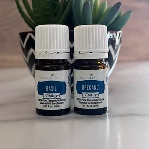Young Living essential oils Vitality Basil Oregano